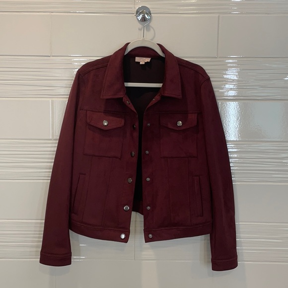 LOFT Suede Jacket - Picture 3 of 11